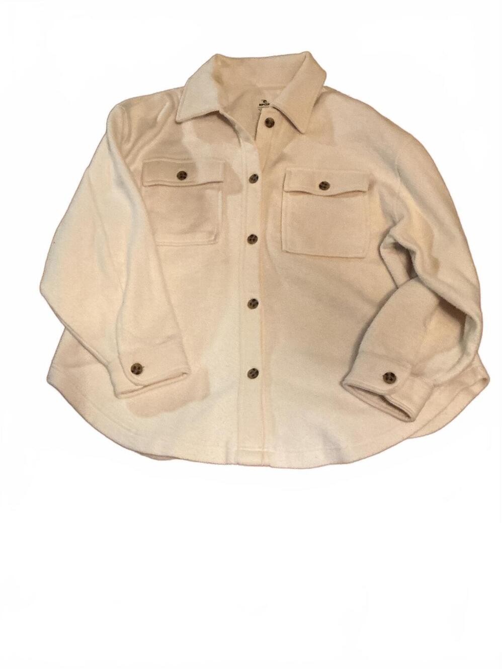 Rip curl Fleece Oversized Shacket Cream M